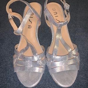 Silver wedges